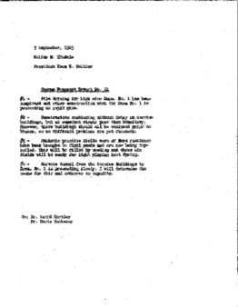 <span itemprop="name">Campus Progress Report No. 11, Letter from Walter M. Tisdale to President Evan R. Collins</span>