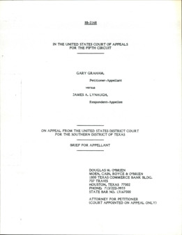 <span itemprop="name">Gary Graham Case, United State Court of Appeals</span>