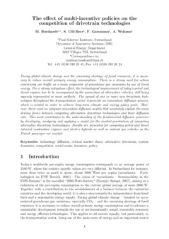 <span itemprop="name">Bosshardt, Mathias with Silvia Ulli-Beer, Fritz Gassmann and Alexander Wokaun, "The effect of multi-incentive policies on the competition of drivetrain technologies"</span>