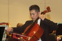 <span itemprop="name">A musician rehearses for an orchestral performance...</span>
