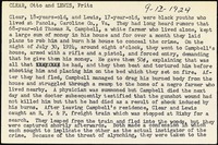 <span itemprop="name">Summary of the execution of Otto Clear, Fritz Lewis</span>