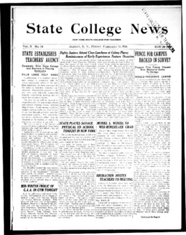<span itemprop="name">State College News, Volume 10, Number 18</span>