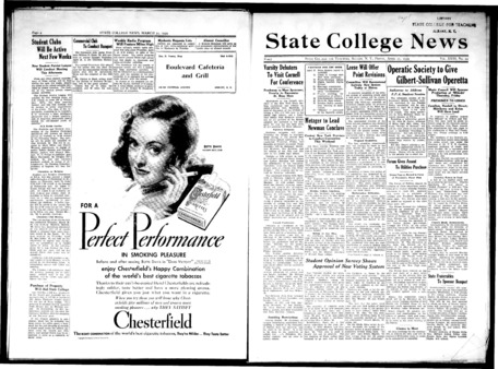 <span itemprop="name">State College News, Volume 23, Number 22</span>