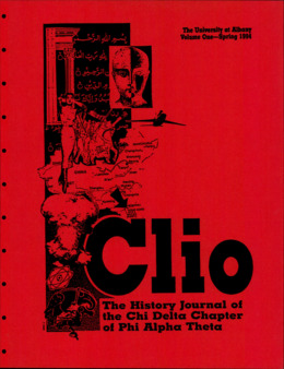 <span itemprop="name">Clio- The History Journal of the Chi Delta Chapter of Phi Alpha Theta</span>