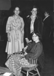 <span itemprop="name">Three unidentified women attending an event...</span>