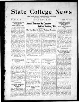 <span itemprop="name">State College News, Volume 4, Number 24</span>