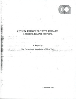 <span itemprop="name">AIDS in Prison Project Update: A Medical Release Proposal</span>