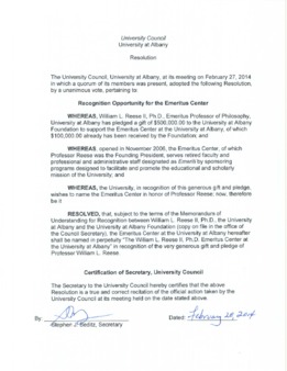 <span itemprop="name">Council Resolution Regarding the Recognition Opportunity for the Emeritus Center</span>