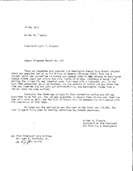 <span itemprop="name">Campus Progress Report No. 191, Letter from Walter M. Tisdale to President Louis T. Benezet</span>