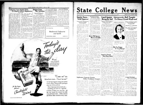 <span itemprop="name">State College News, Volume 21, Number 22</span>