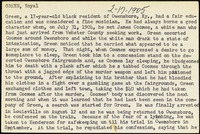 <span itemprop="name">Summary of the execution of Royal Green</span>