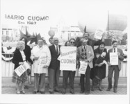 <span itemprop="name">Attending a rally in support of former New York...</span>