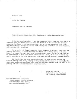 <span itemprop="name">Campus Progress Report No. 190, Letter from Walter M. Tisdale to President Louis T. Benezet</span>