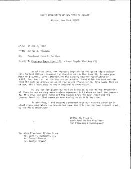 <span itemprop="name">Campus Progress Report No. 123, Letter from Walter M. Tisdale to President Evan R. Collins</span>