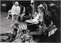 <span itemprop="name">Page 175 A-Top: A performance of Marat Sade in 1972 was directed by faculty member Jarka Burian.</span>