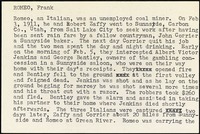 <span itemprop="name">Summary of the execution of Frank Romeo</span>