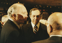 <span itemprop="name">New York Governor Mario Cuomo speaking with...</span>