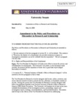 <span itemprop="name">0506-27 Amendment to the Policy & Procedures on Misconduct in Research and Scholarship</span>