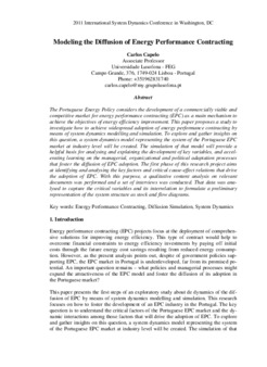 <span itemprop="name">Capelo, Carlos, "Modeling the Diffusion of Energy Performance Contracting"</span>