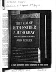 <span itemprop="name">Documentation for the execution of Ruth Snyder, Ruth Snyder, Judd Gray</span>