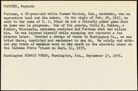 <span itemprop="name">Summary of the execution of Raymond Fortune</span>