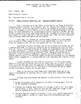 <span itemprop="name">Campus Progress Report No. 142, Letter from Walter M. Tisdale to President Evan R. Collins</span>