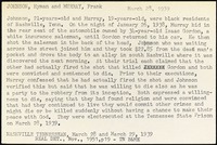 <span itemprop="name">Summary of the execution of Frank Murray, Herman Johnson</span>