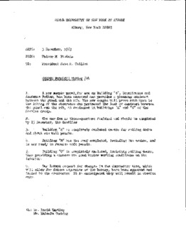 <span itemprop="name">Campus Progress Report No. 24, Letter from Walter M. Tisdale to President Evan R. Collins</span>