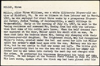 <span itemprop="name">Summary of the execution of Hiram Miller</span>
