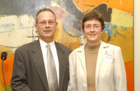 <span itemprop="name">Jeryl Mumpower and unidentified faculty member...</span>