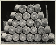<span itemprop="name">Straw baskets stacked in a pyramid....</span>