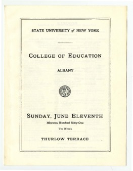 Thumbnail of Commencement Held June 11, 1961
