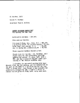 <span itemprop="name">Campus Progress Report No. 18, Letter from Walter M. Tisdale to President Evan R. Collins</span>