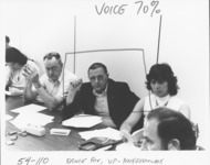 <span itemprop="name">Ernie Fox (center), on the United University...</span>