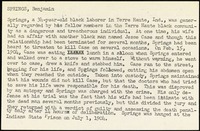 <span itemprop="name">Summary of the execution of Benjamin Springs</span>
