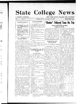 <span itemprop="name">State College News, Volume 1, Number 14</span>