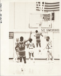 <span itemprop="name">A player on Oneonta's basketball team is mid-air,...</span>