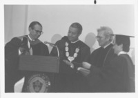 <span itemprop="name">Ernest Boyer (second from right), Chancellor of...</span>