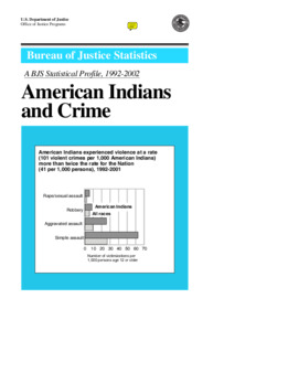 <span itemprop="name">American Indians and Crime, Statistical Report</span>