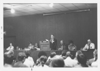 <span itemprop="name">Lawrence DeLucia speaking during the 1974 Delegate...</span>