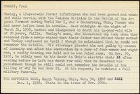 <span itemprop="name">Summary of the execution of Fred Mosley</span>