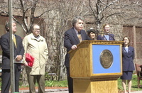 <span itemprop="name">Assemblyman John McEneny speaking at the podium...</span>