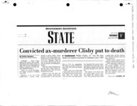 <span itemprop="name">Documentation for the execution of Willie Clisby</span>