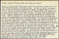 <span itemprop="name">Summary of the execution of Joseph Allen</span>