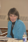 <span itemprop="name">Laura Robbins of the Hartford Foundation seated at...</span>