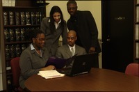 <span itemprop="name">Business: photo session: 2/25/04 @ 11 AM BA-220 recruitment photo with minority students</span>