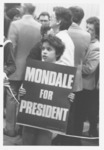 <span itemprop="name">An unidentified child holding a "Mondale for...</span>