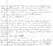 <span itemprop="name">Documentation for the execution of Clarence Egnor, Peter Lenousky, Tom Barsh, Sherman Stevens</span>