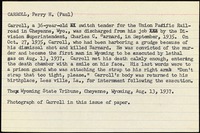 <span itemprop="name">Summary of the execution of Perry Carroll</span>