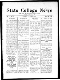 <span itemprop="name">State College News, Volume 6, Number 23</span>